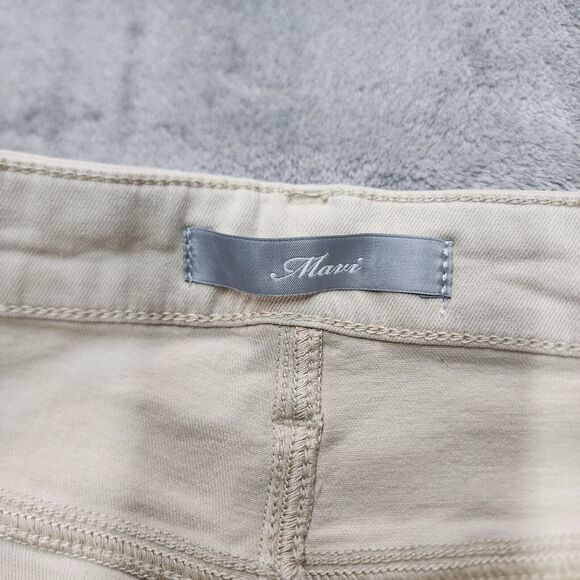 NWT MAVI Jeans Women's Shelia High Rise Pants Beige Straight Leg Size 27 - Picture 5 of 13